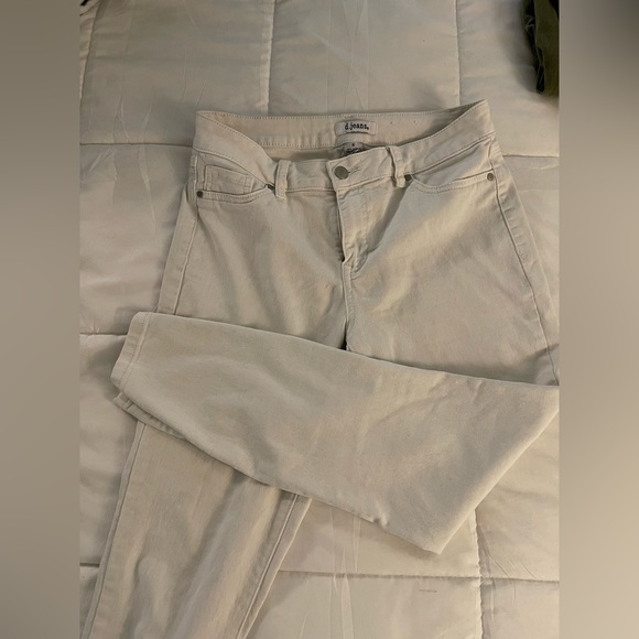 Lot of 2 pairs of Jeans Denim White and Blue D.Jeans - Picture 3 of 6